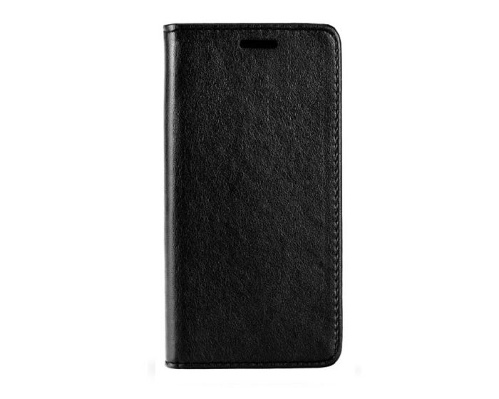 Forcell Magnet Wallet Case Θήκη Πορτοφόλι με δυνατότητα Stand Black (Sony Xperia X)