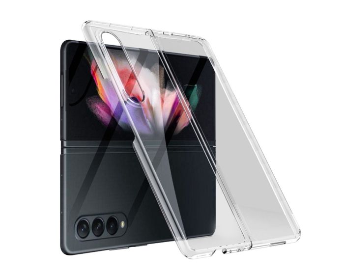 Forcell Clear PC Hard Case Σκληρή Θήκη με TPU Bumper Transparent (Samsung Galaxy Z Fold 3)