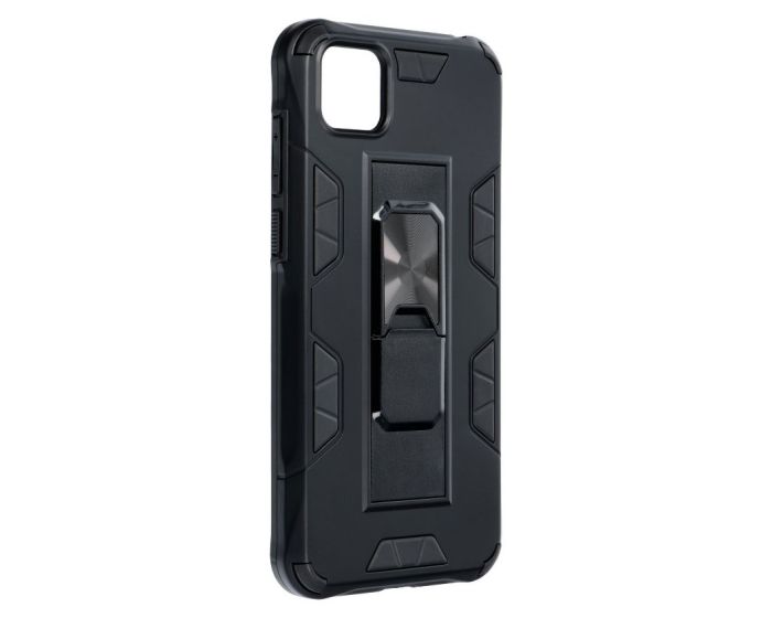 Forcell Defender Tough Case Ανθεκτική Θήκη με Kickstand - Black (Huawei Y5P / Honor 9s)