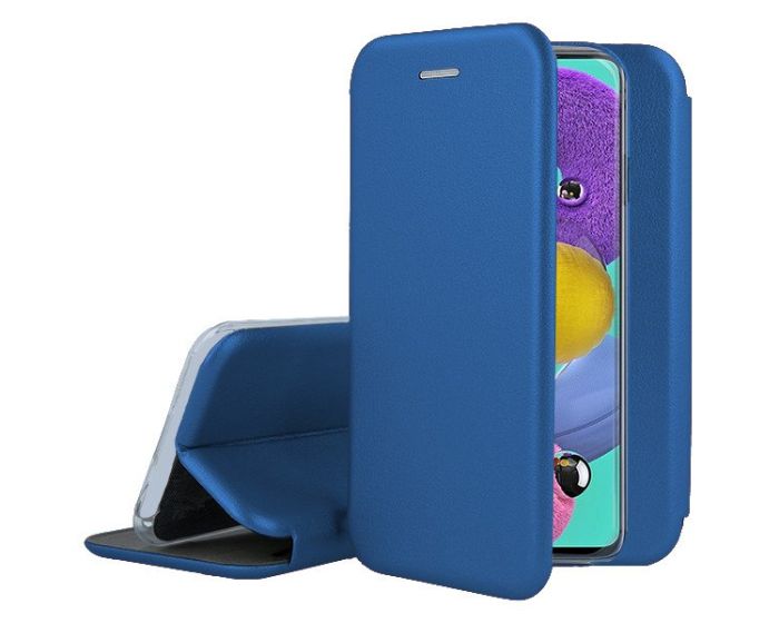 Smart Diva Book Case με Δυνατότητα Στήριξης - Blue (Samsung Galaxy A21s)