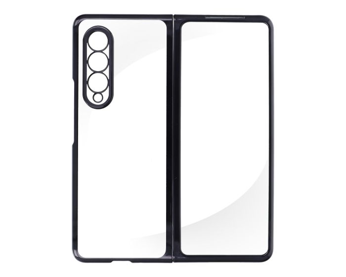 Forcell Focus Hard Case Back Cover - Θήκη Πλαστική Clear / Black (Samsung Galaxy Z Fold 3)