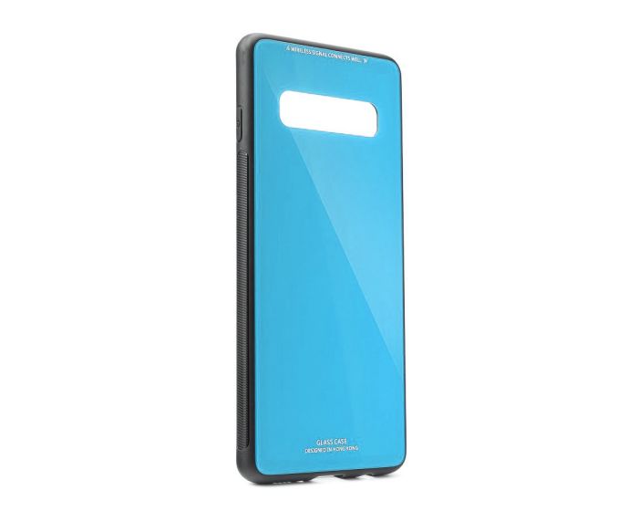 Forcell Glass TPU Case Blue (Samsung Galaxy S10)