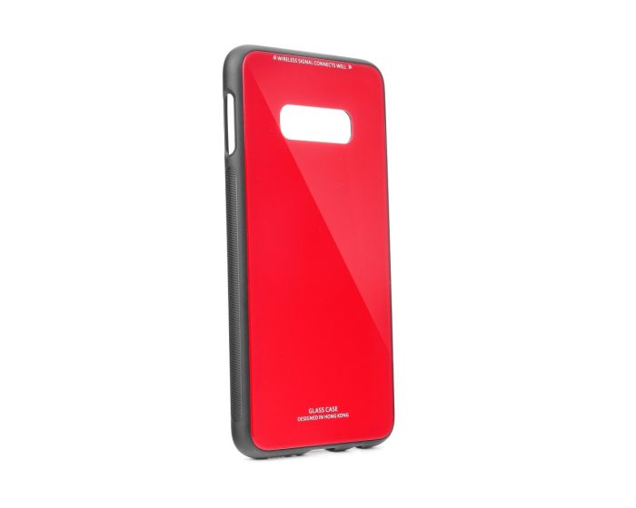 Forcell Glass TPU Case Red (Samsung Galaxy S10e)