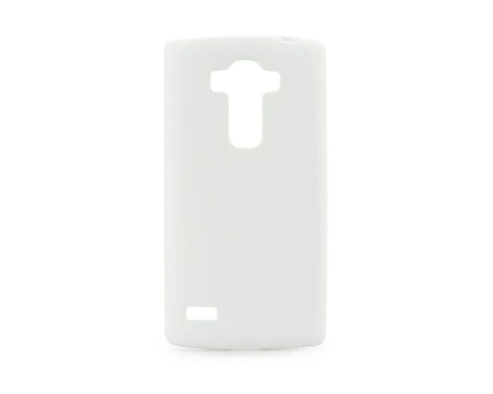 Forcell Jelly Flash Slim Fit Case Θήκη Gel White (LG 4S / Beat)