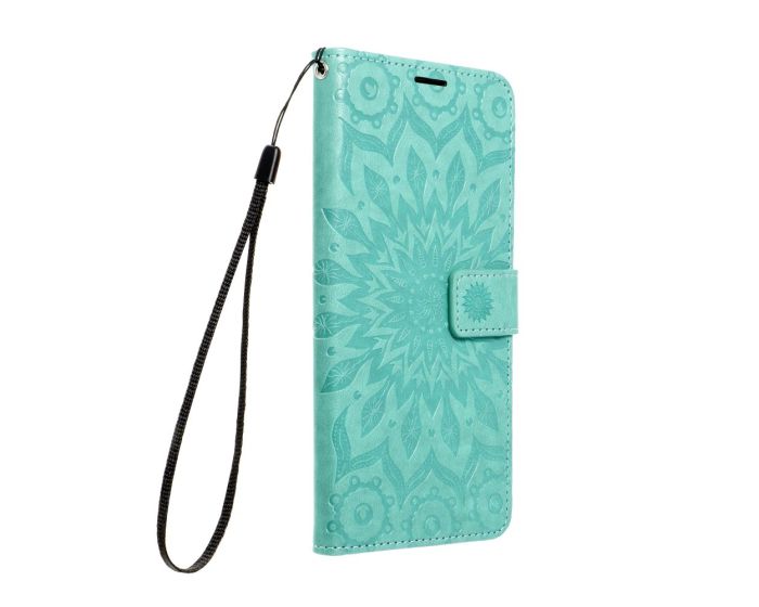 Forcell MEZZO Smart Book Case με Δυνατότητα Stand Θήκη Πορτοφόλι Green Mandala (Samsung Galaxy A15 4G / 5G)