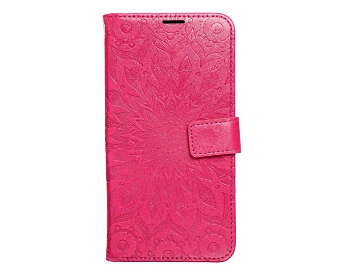 Forcell MEZZO Smart Book Case με Δυνατότητα Stand Θήκη Πορτοφόλι Magenta Mandala (Samsung Galaxy A15 4G / 5G)