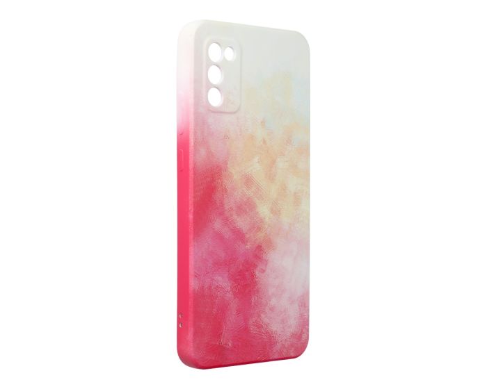 Forcell POP Silicone Case Design 3 Θήκη Σιλικόνης Red / White (Samsung Galaxy A02s)