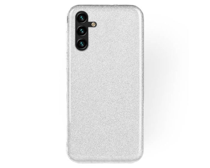 Forcell Glitter Shine Cover Hard Case Silver (Samsung Galaxy A13 5G / A04s)