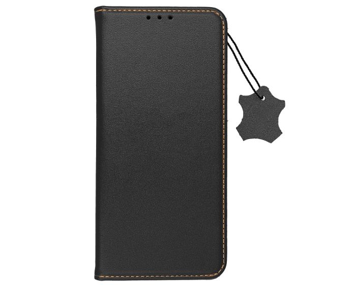 Forcell Smart Pro Leather Book Case Θήκη Πορτοφόλι με Stand - Black (Xiaomi Redmi Note 10 Pro)