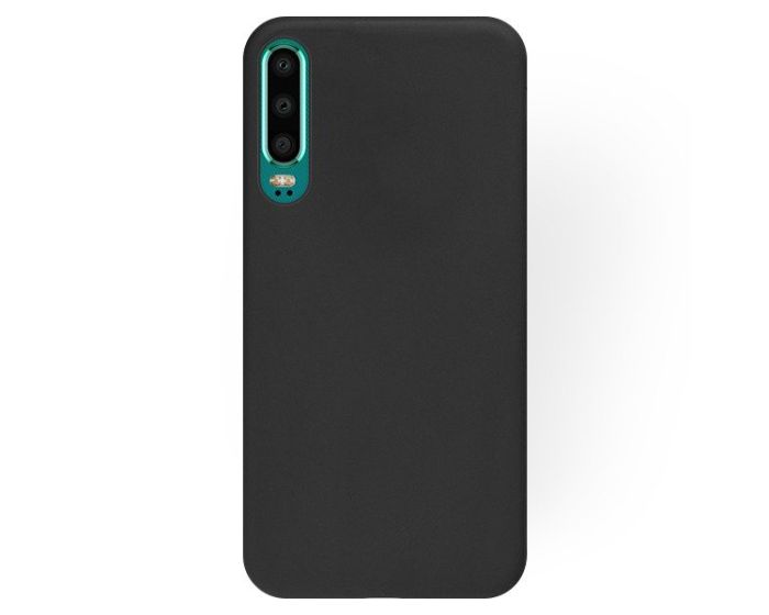 Forcell Soft TPU Silicone Case Black (Huawei P30)