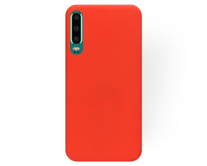 Forcell Soft TPU Silicone Case Red (Huawei P30)