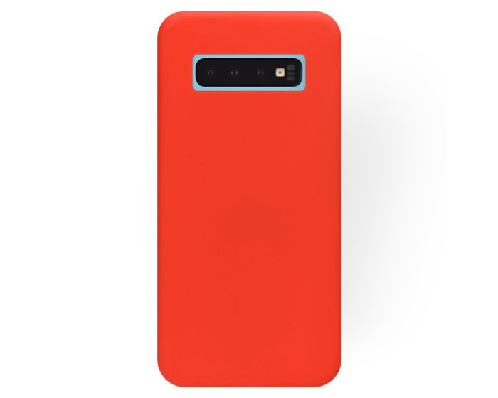Forcell Soft TPU Silicone Case Red (Samsung Galaxy S10)