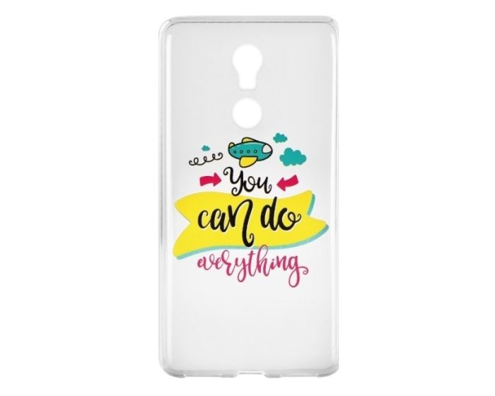 Forcell Summer Art Gel TPU Case Everything Θήκη Σιλικόνης - Clear (Lenovo K6 Note)