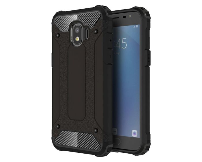 Forcell Hybrid Tech Armor Case Ανθεκτική Θήκη - Black (Samsung Galaxy J2 Pro - 2018)