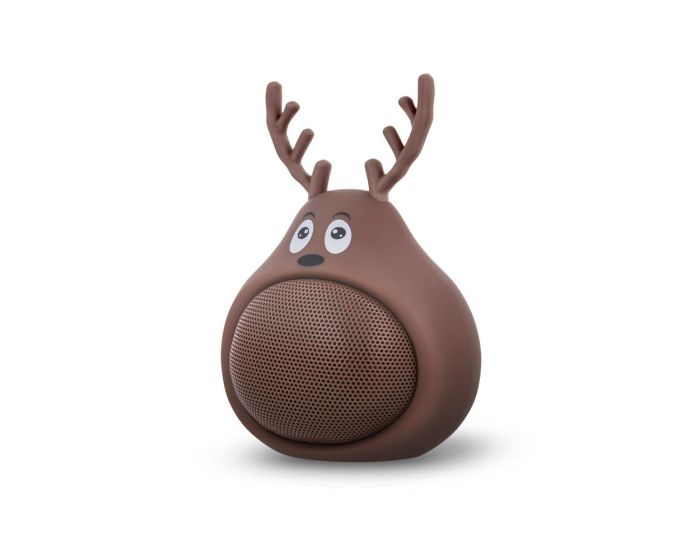 Forever Bluetooth Speaker ABS-100 Ασύρματο Ηχείο Sweet Animal Deer Frosty