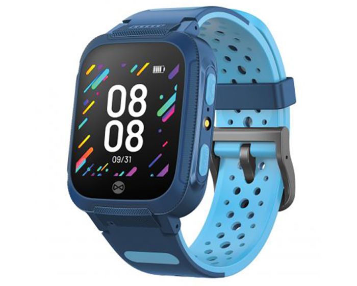 Forever Find Me KW-210 GPS WiFi SIM Smartwatch for Kids - Blue