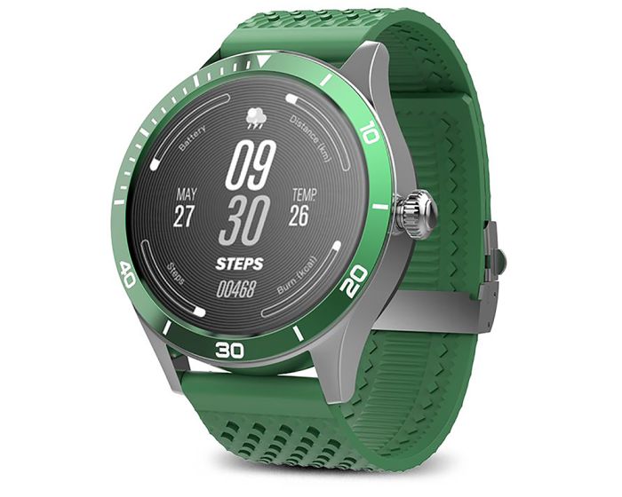 Forever Icon II AW-110 AMOLED Smartwatch - Green