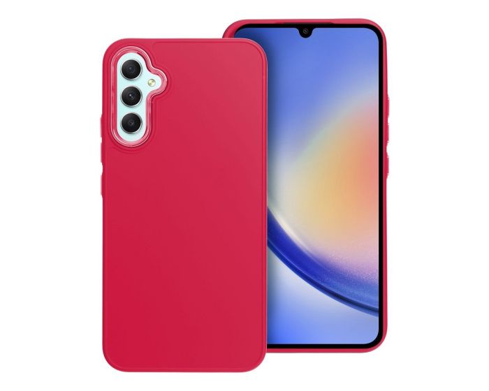 TPU Silicone Case with Camera Frame Magenta (Samsung Galaxy A25 5G)