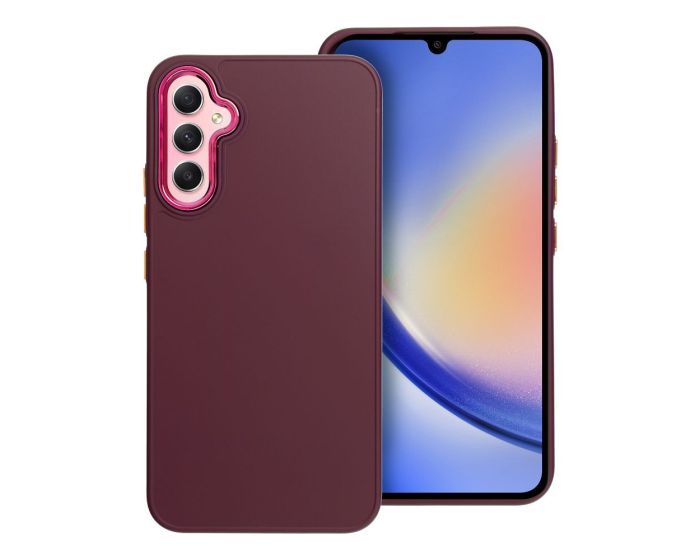 TPU Silicone Case with Camera Frame Purple (Samsung Galaxy A25 5G)