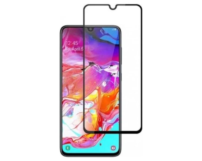 3D Full Glue Full Face Ceramic Black Αντιχαρακτικό Γυαλί 9H Tempered Glass (Samsung Galaxy A24 4G / A25 5G)