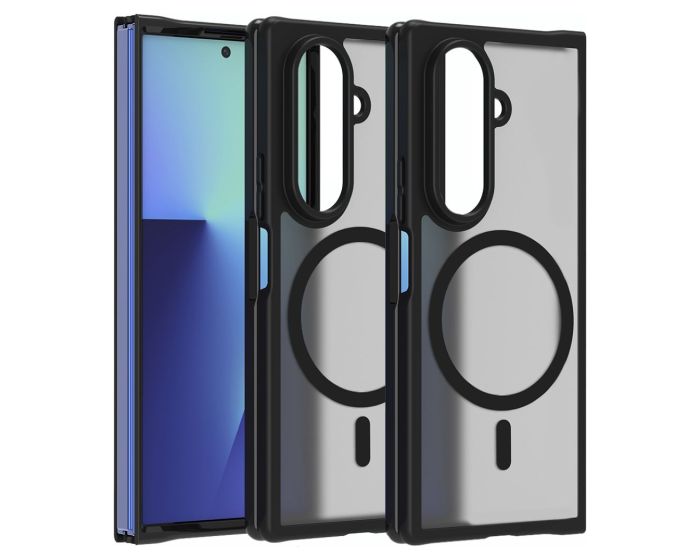 Full Matte Mag Cover MagSafe Hybrid Case Black (Samsung Galaxy Z Fold8 Ultra) - MT84657