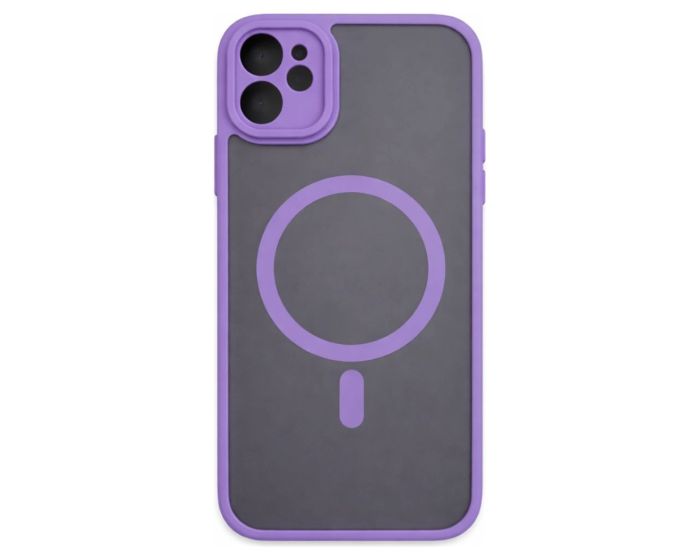 Full Matte Mag Cover MagSafe Hybrid Case Purple (iPhone 11) - MT82310