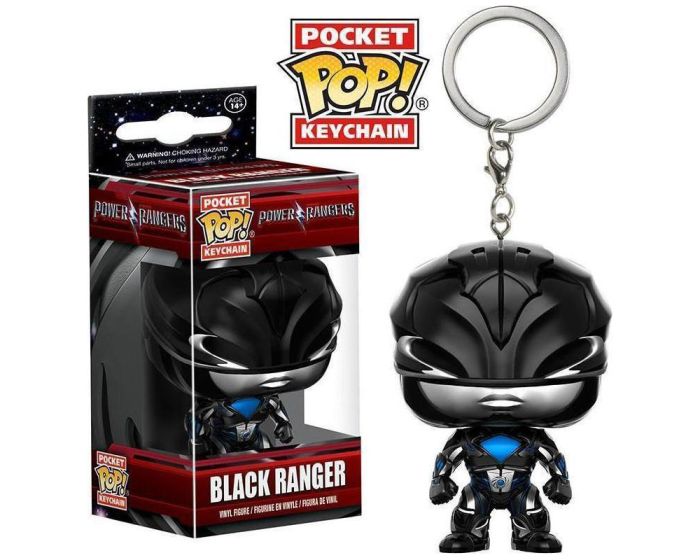 Funko Pocket POP! Keychain: Power Rangers - Black Ranger #12351