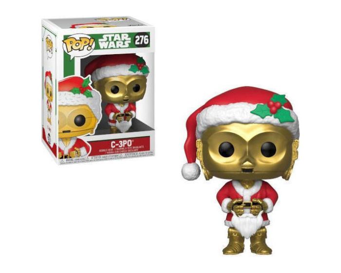 Funko POP! Bobbles: Star Wars - Holiday Santa C-3PO #276