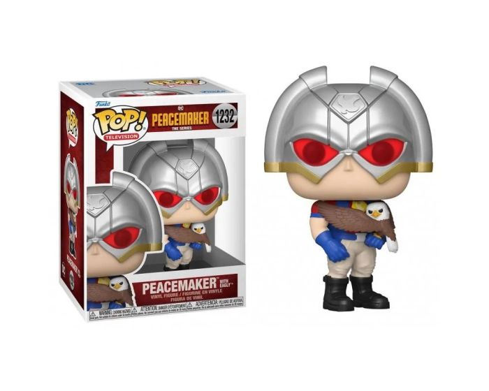 Funko POP! Television: DC Peacemaker the Series - Peacemaker with Eagly #1232