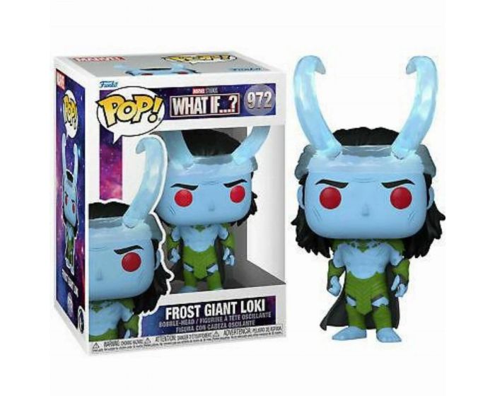 Funko POP! Marvel: What If...? - Frost Giant Loki #972 Bobble-Head