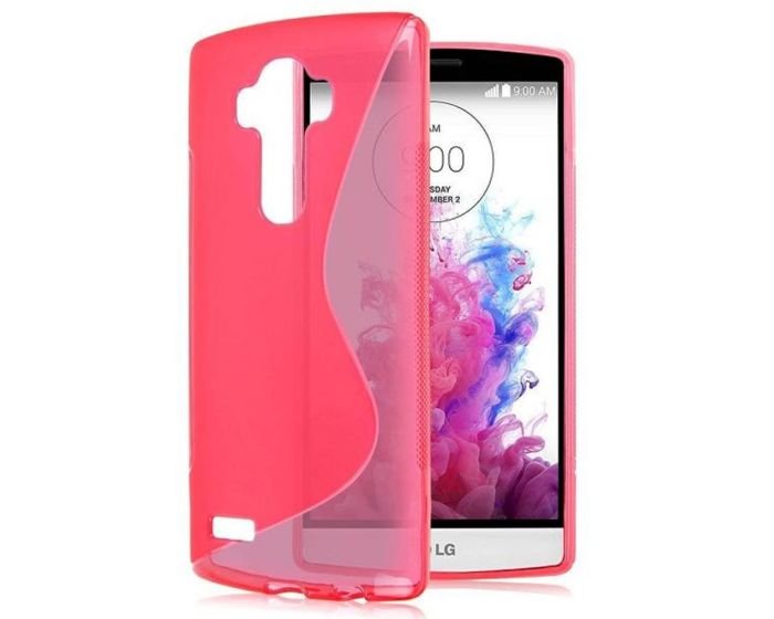 Θήκη Σιλικόνης Slim Fit Silicone Case Ροζ (LG G4)