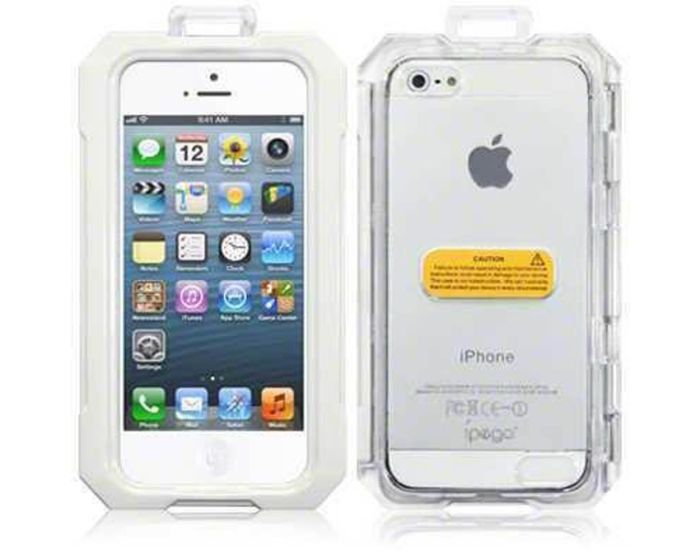 iPega Waterproof Αδιάβροχη Θήκη PG-i5505 Λευκή (iPhone 5 / 5s / SE)