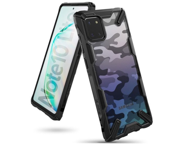 Ringke Fusion-X Σκληρή Θήκη με TPU Bumper Camo (Samsung Galaxy Note 10 Lite)