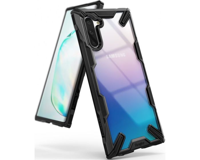 Ringke Fusion-X Σκληρή Θήκη με TPU Bumper Black (Samsung Galaxy Note 10)