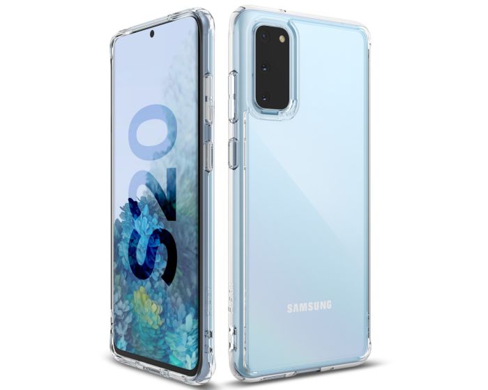 Ringke Fusion Σκληρή Θήκη με TPU Bumper Clear (Samsung Galaxy S20)