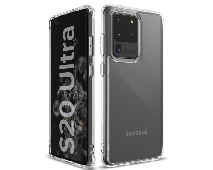 Ringke Fusion Σκληρή Θήκη με TPU Bumper Clear (Samsung Galaxy S20 Ultra)