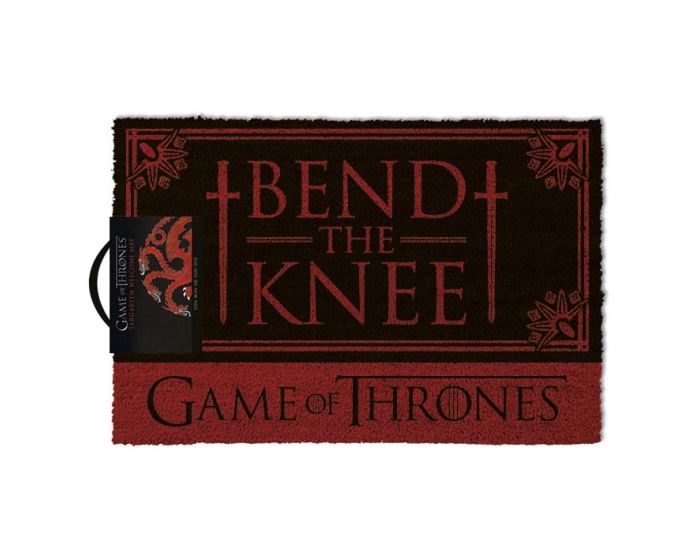 Game of Thrones (Bend the knee) Door Mat - Πατάκι Εισόδου 40x60cm