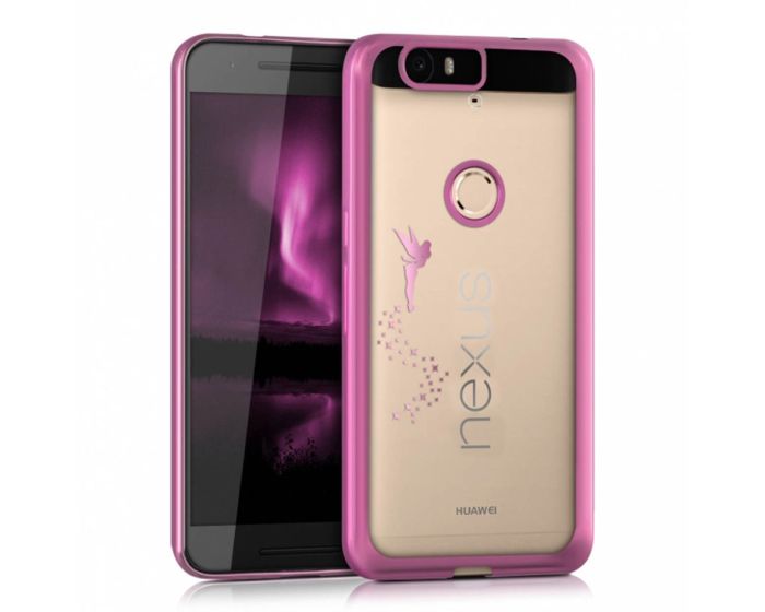 KWmobile Electro Bumper Silicone Case Slim Fit Fairy (37748.08) Θήκη Σιλικόνης Pink (Google Nexus 6P / Huawei Nexus 6P)