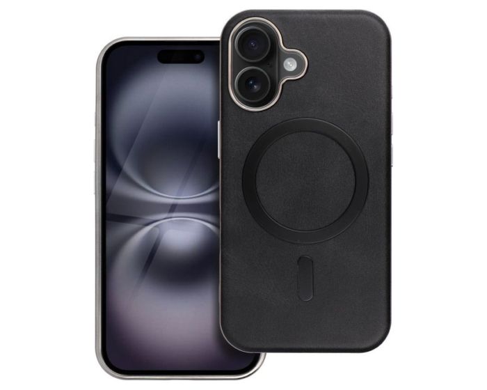 Gentleman Mag Cover Case Θήκη MagSafe Black (iPhone 17 Pro Max)