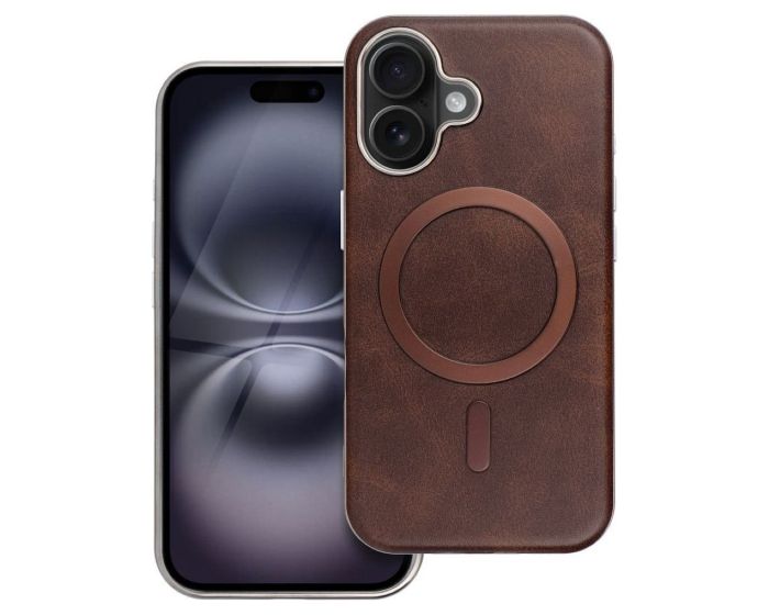 Gentleman Mag Cover Case Θήκη MagSafe Brown (iPhone 17 Pro Max)