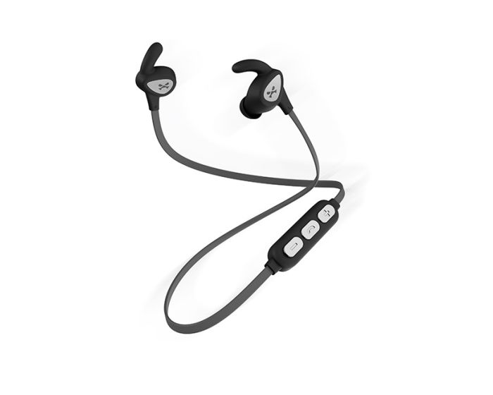 Ghostek Rush Wireless Bluetooth Sports Earbuds Ασύρματα Ακουστικά Black / Silver