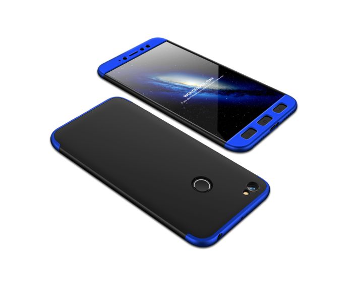 GKK Luxury 360° Full Cover Case Black / Blue (Xiaomi Redmi Note 5A Prime)