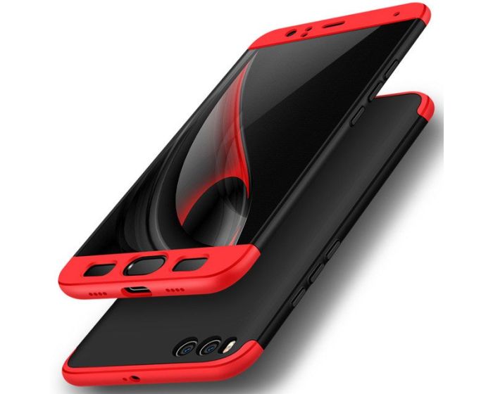 GKK Luxury 360° Full Cover Case Black / Red (Xiaomi Mi6)