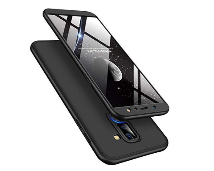 GKK Luxury 360° Full Cover Case Black (Samsung Galaxy A6 Plus 2018)
