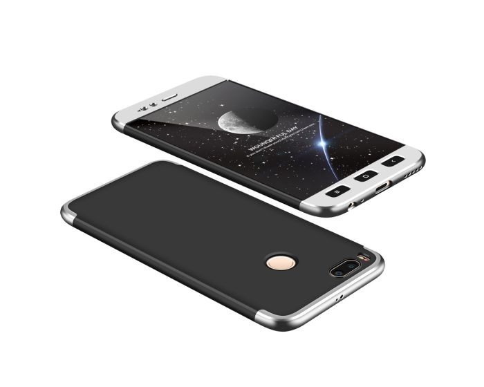 GKK Luxury 360° Full Cover Case Black / Silver (Xiaomi Mi A1 / 5X)
