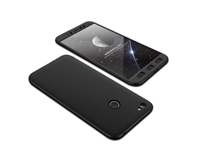GKK Luxury 360° Full Cover Case Black (Xiaomi Redmi Note 5A Prime)