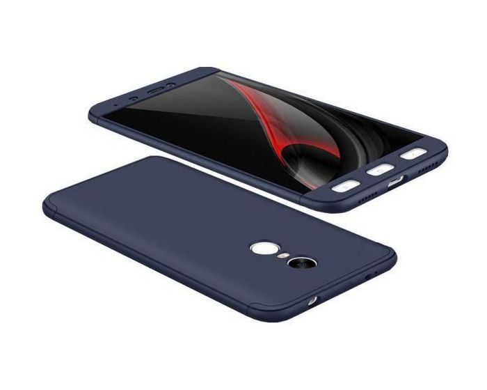 GKK Luxury 360° Full Cover Case Navy Blue (Xiaomi Redmi Note 4 MediaTek)