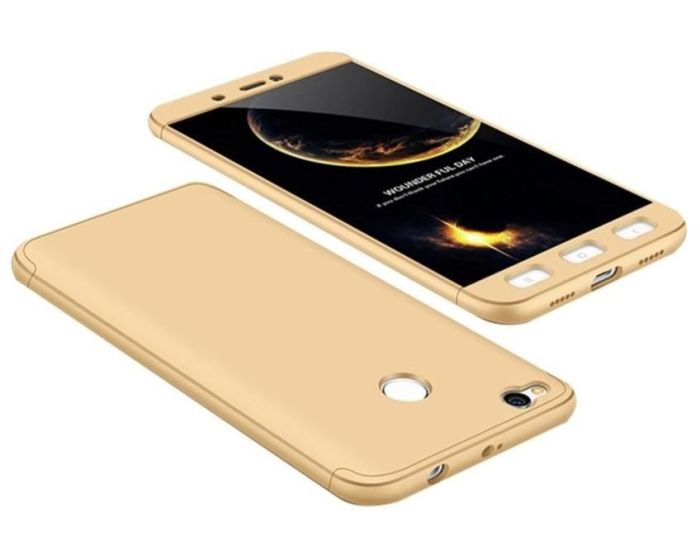 GKK Luxury 360° Full Cover Case Gold (Xiaomi Redmi 4X)