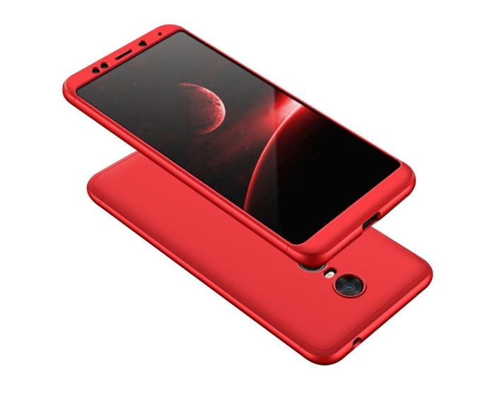GKK Luxury 360° Full Cover Case Red (Xiaomi Redmi 5 Plus)