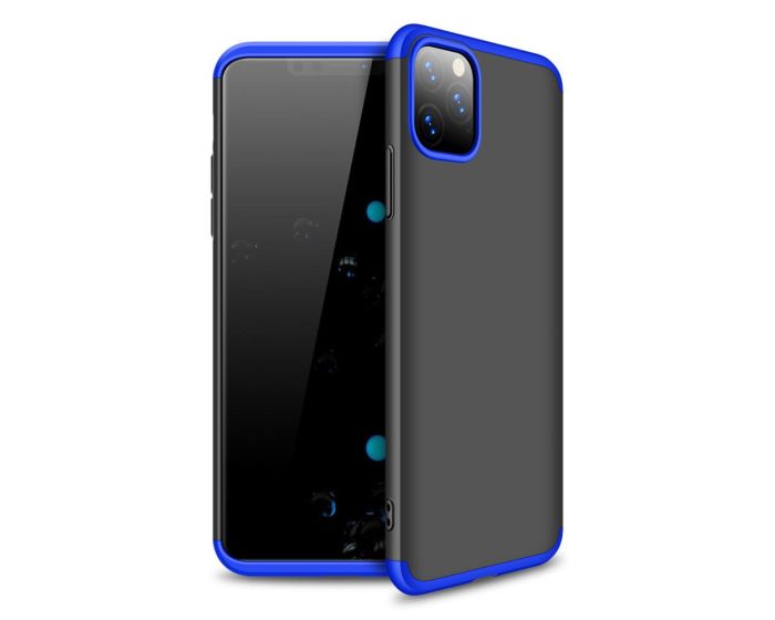 GKK Luxury 360° Full Cover Case Black / Blue (iPhone 11 Pro Max)